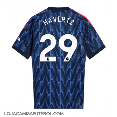 Camisa de Futebol Arsenal Kai Havertz #29 Equipamento Secundário 2025-26 Manga Curta Camisa de Futebol Arsenal Kai Havertz #29 Equipamento Secundário 2025-26 Manga Curta